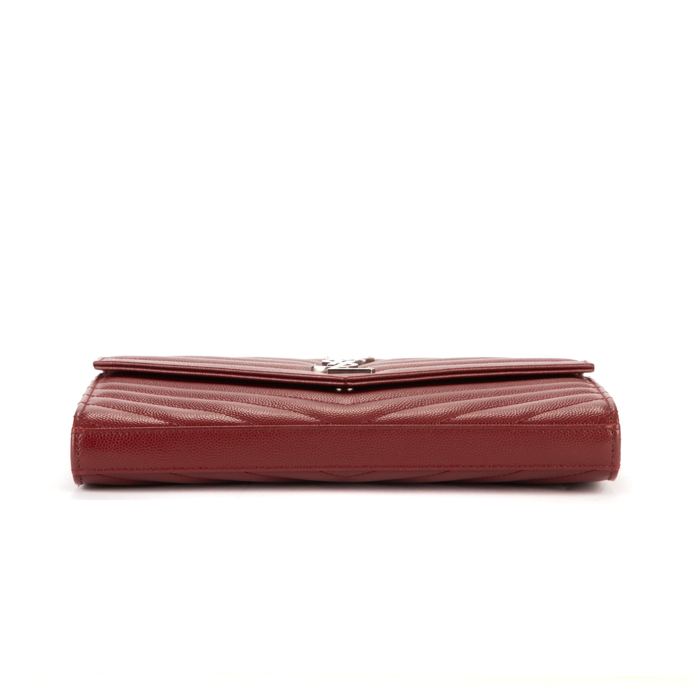 Saint Laurent Enveloppe Chain Wallet - Picture 6 of 10